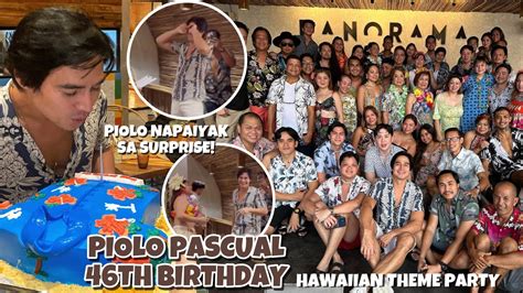 Piolo Pascual celebrates 46th birthday in El Nido.
